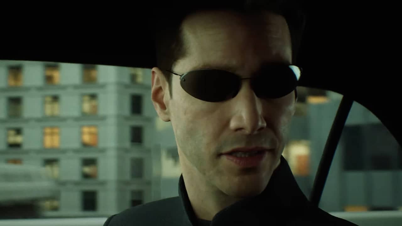 keanu reeves and carrie anne moss reveal the matrix awakens v3bt