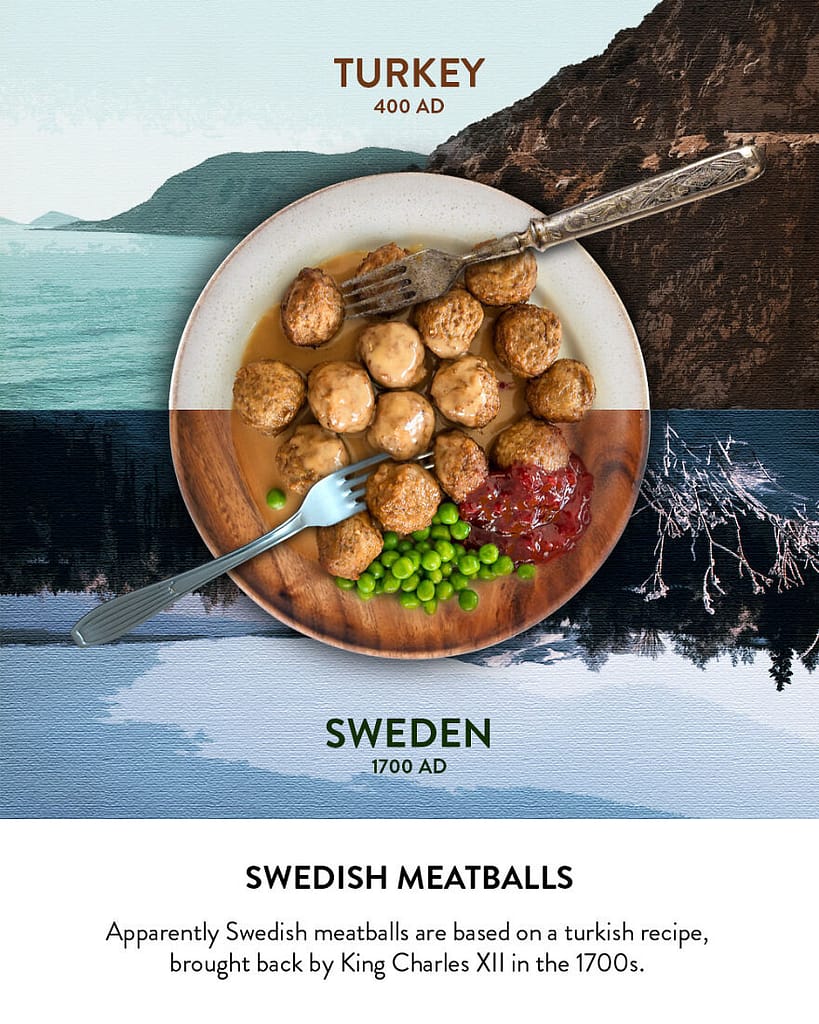 Yemeklerin Menşei: İsveç Köftesi