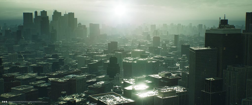 The Matrix Awakens: Unreal 5 Engine Metaverse Deneyimi 4 The Matrix Awakens: 19 Km2 lik gerçek zamanlı yaşayan bir şehir.